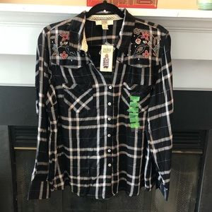 Vintage America Long Sleeve Flannel